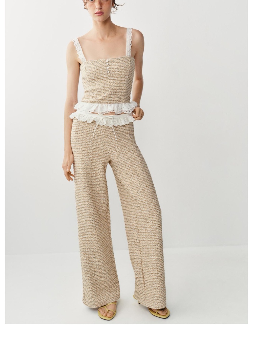 Knit textured set